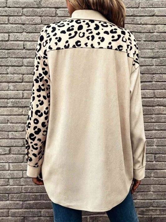 Leopard Collared Shirt - All Sizes