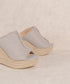 Distressed Linen Wedge