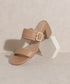 Buckle Block Heel