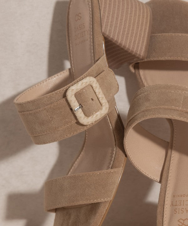 Buckle Block Heel