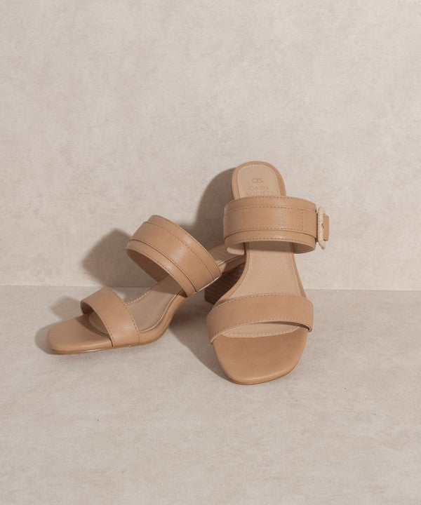 Buckle Block Heel