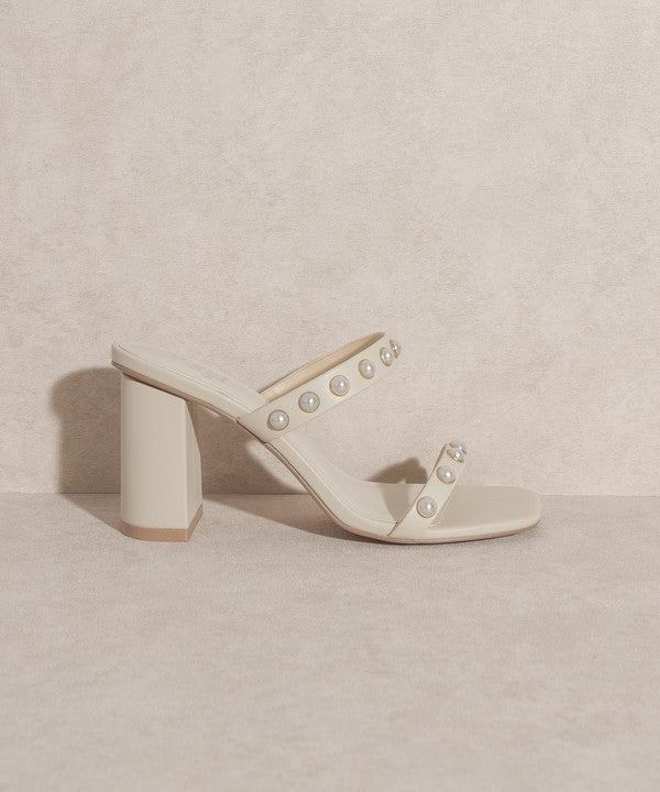 Pearl Strap Heel