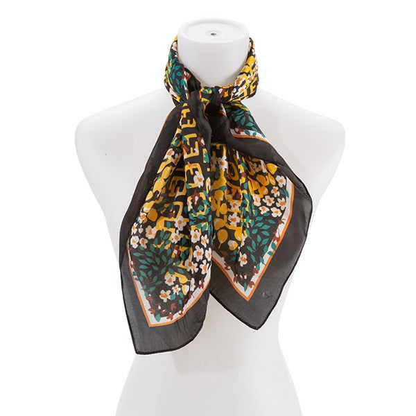 Fall Silk Fashion Scarf