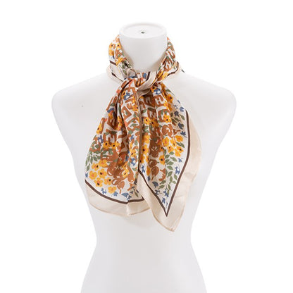 Fall Silk Fashion Scarf