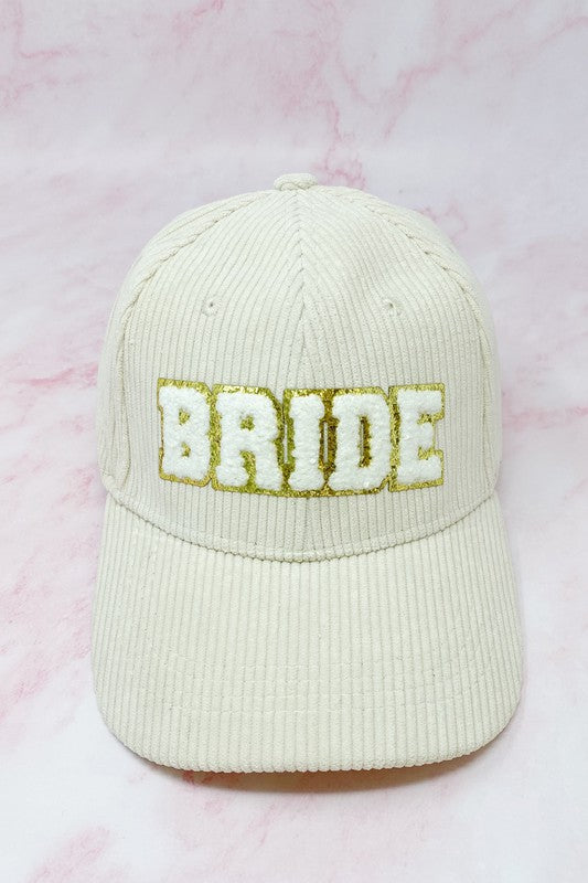 Bride Corduroy Ball Cap