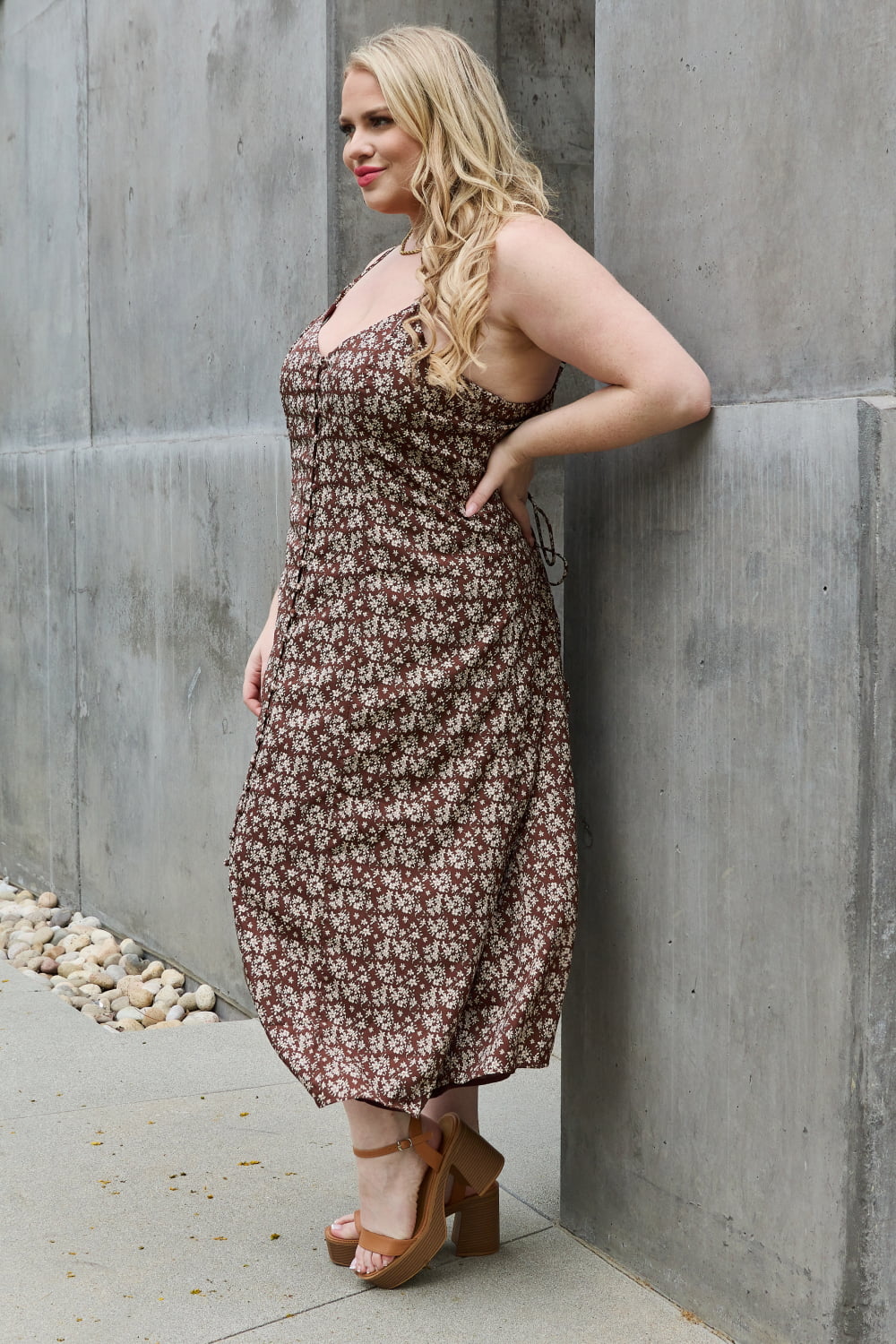 Floral Midi Sundress - All Sizes