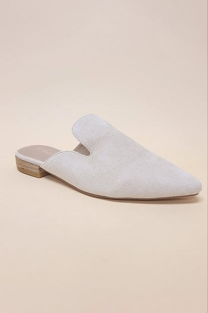 Pointed Toe Slip On Flats