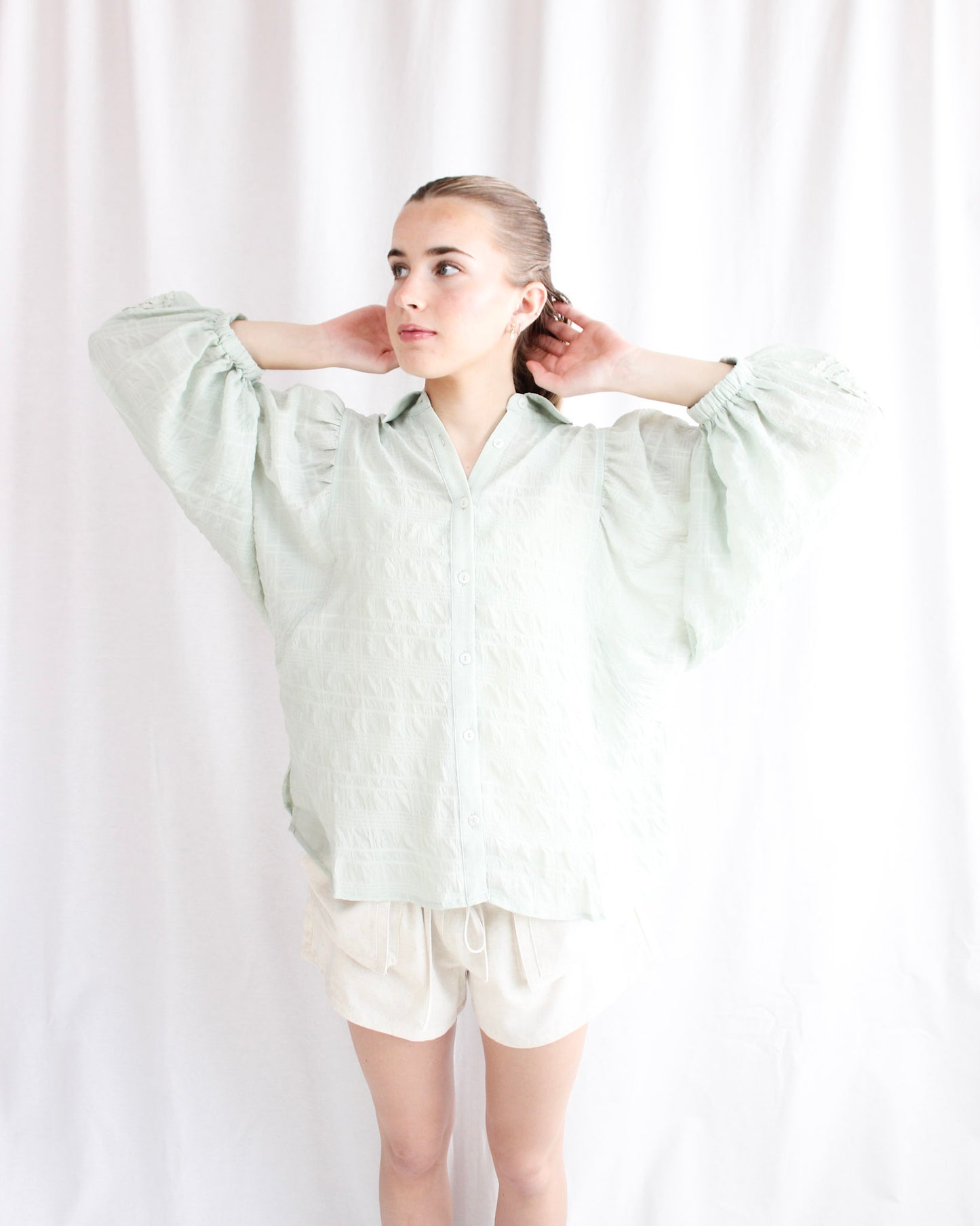 Summer Breeze Button Up Top