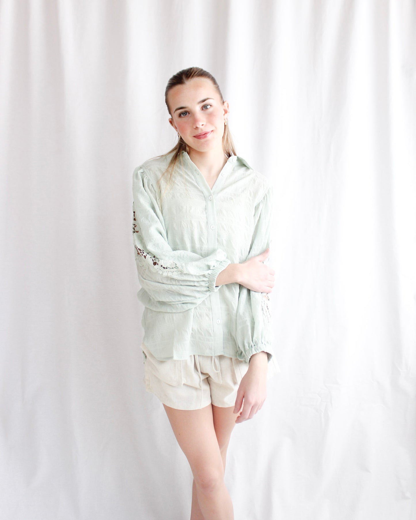 Summer Breeze Button Up Top