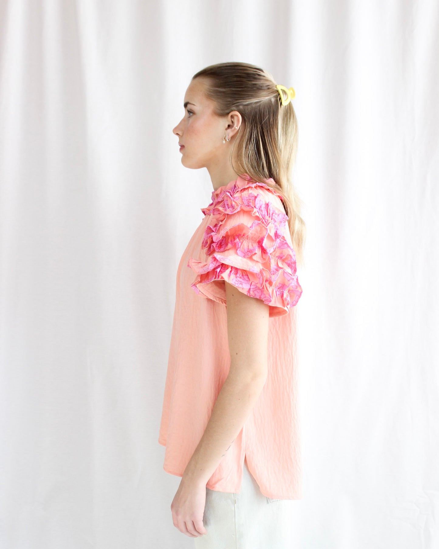 Hello Lovely Ruffle Top