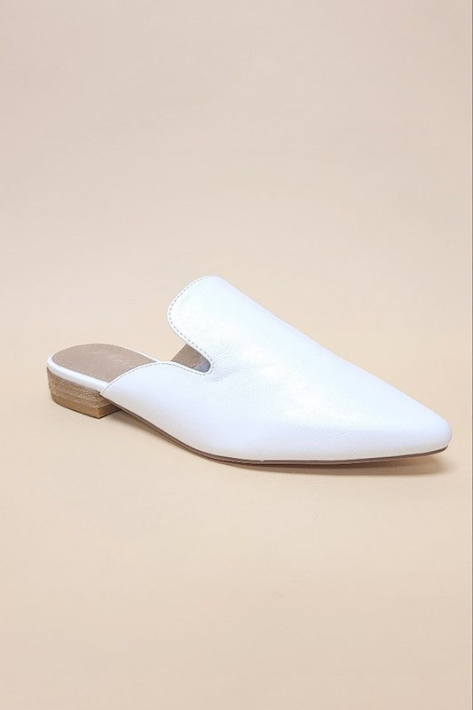 Pointed Toe Slip On Flats