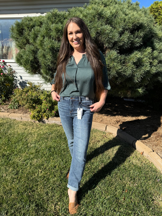 Judy Blue Boyfriend Fit Jeans