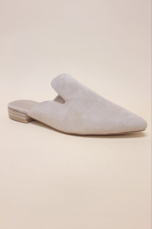 Pointed Toe Slip On Flats