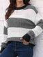 Round Neck Drop Shoulder Sweater - All Sizes